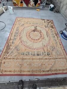 Nettoyage de tapis ancien à Deauville